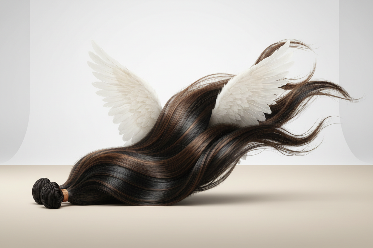 Human Hair & wings