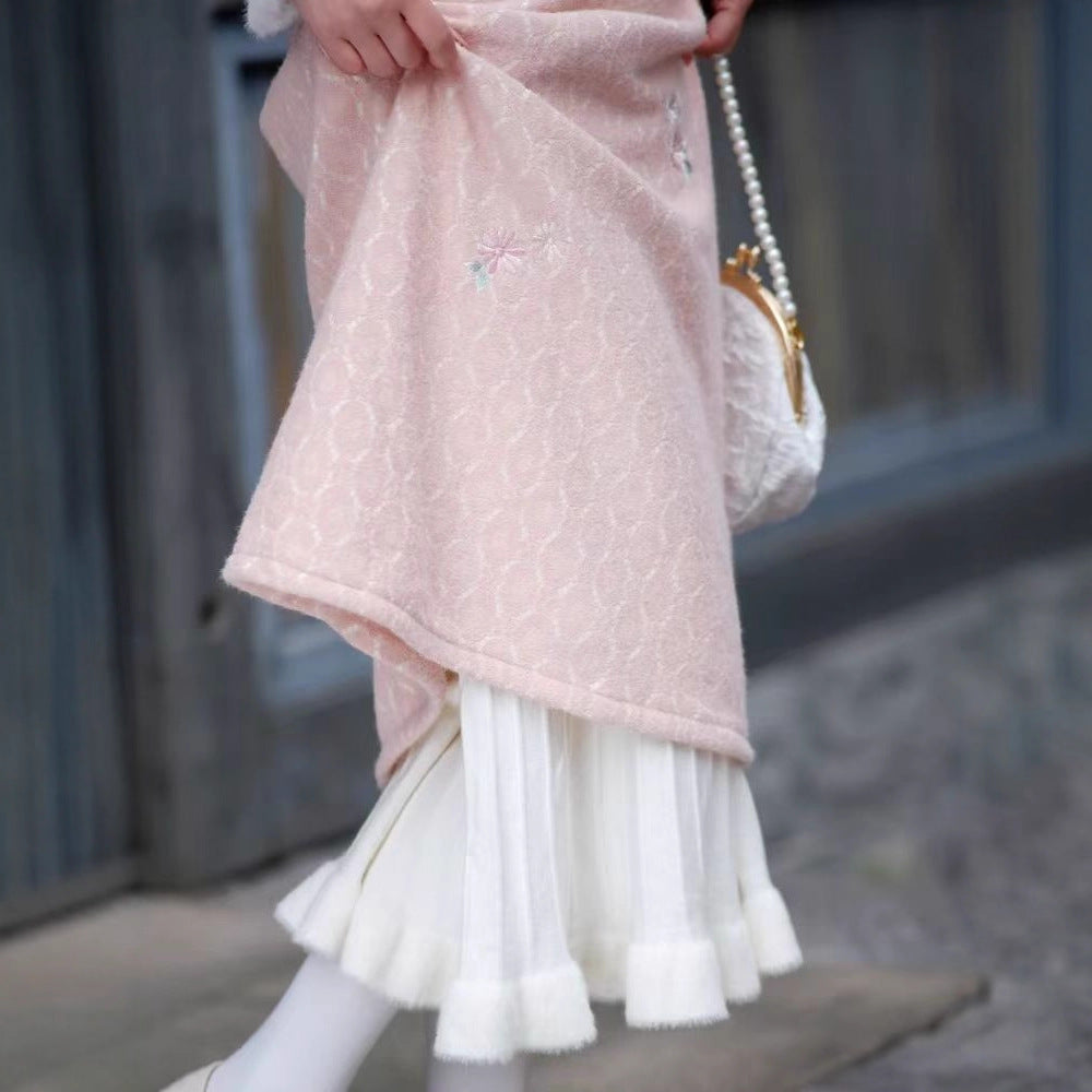 Inner Hanfu Layered With A-line Skirt