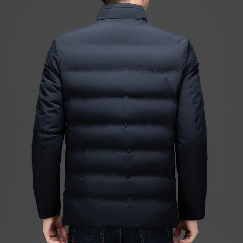 Cappotto in cotone spesso, caldo e alla moda per l'ufficio