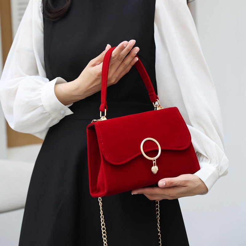 Luxury-yet-airy Crossbody Handbag Niche Design Women's Bag