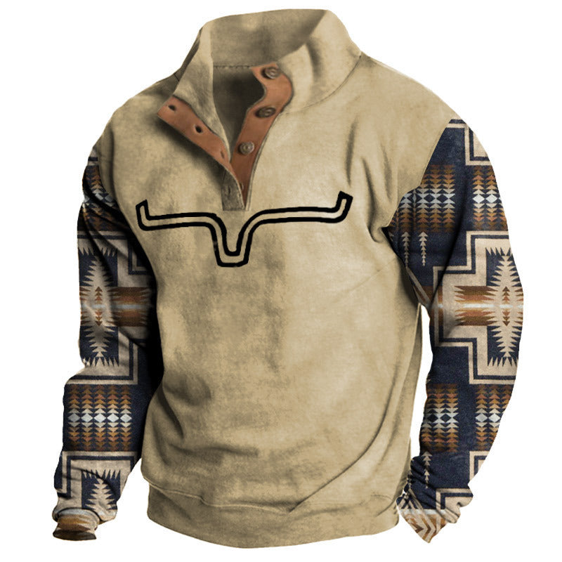 Men's 3D Printed Casual Fashion Sweatshirt