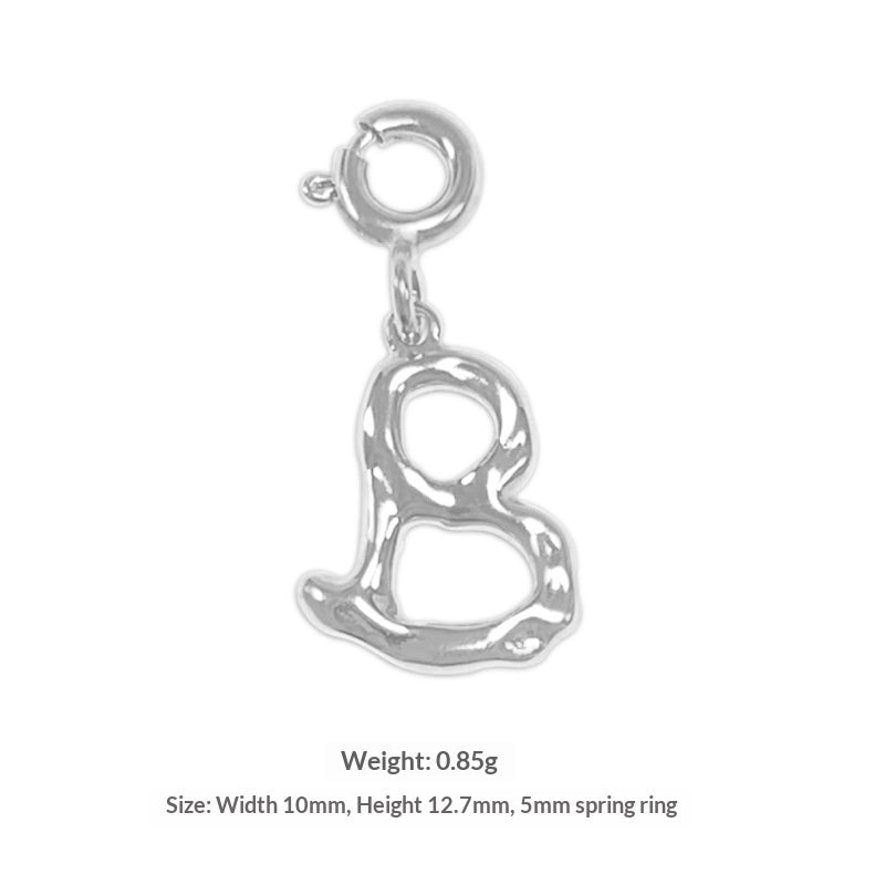 Happy Character English Letter Necklace For Women