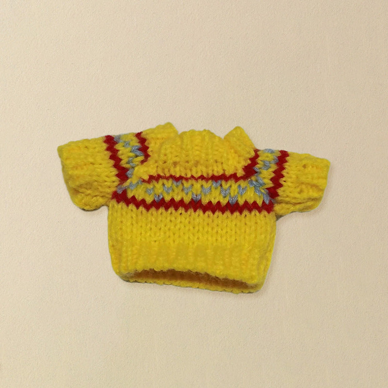 10cm Doll Clothes Replacement Sweater Figurine Doll Small Clothes Accessories