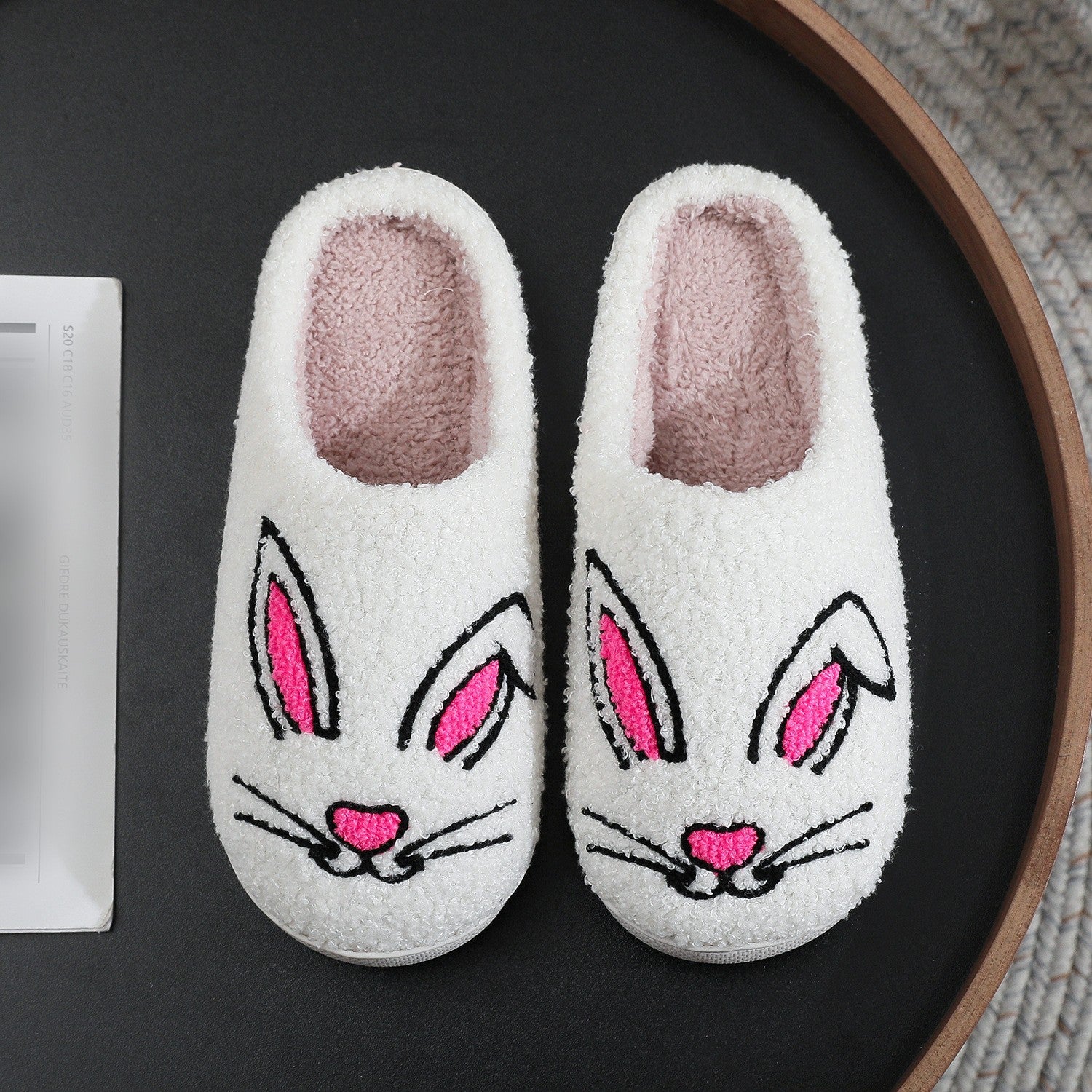 Embroidered Cotton Slippers For Household Pets And Animals