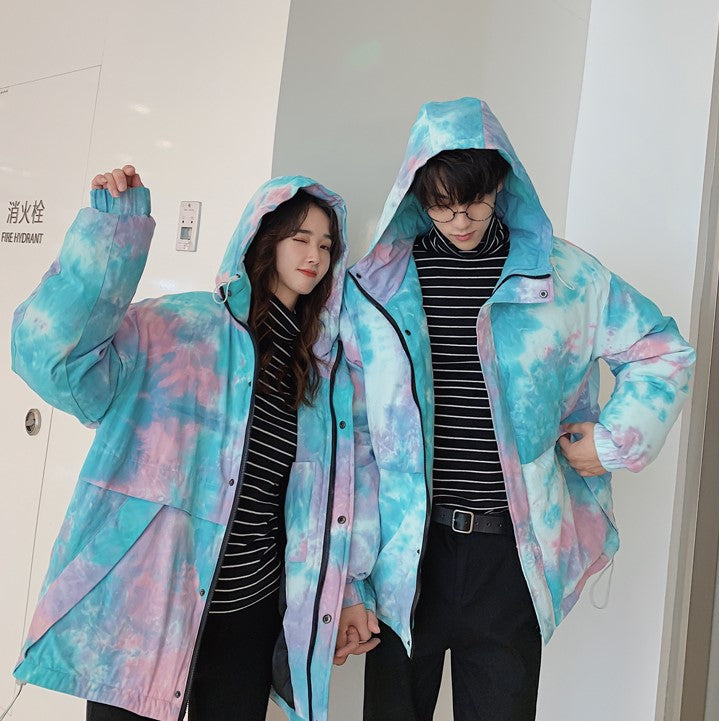 Colorful Winter Coats men's down jacket