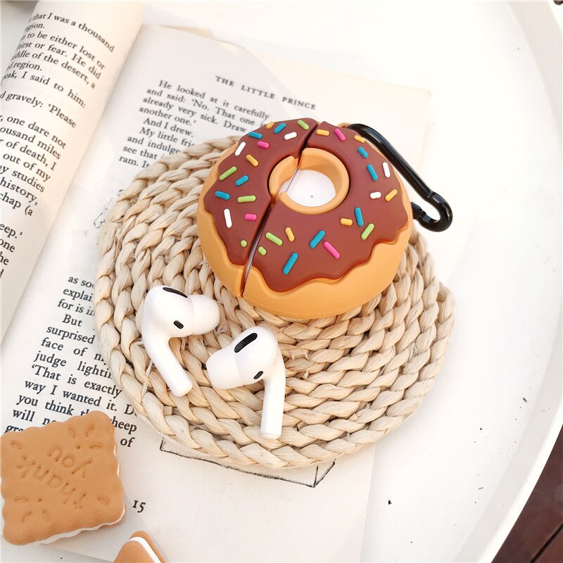 Compatibile con Apple, Donuts Case Airpods Pro Silicorn