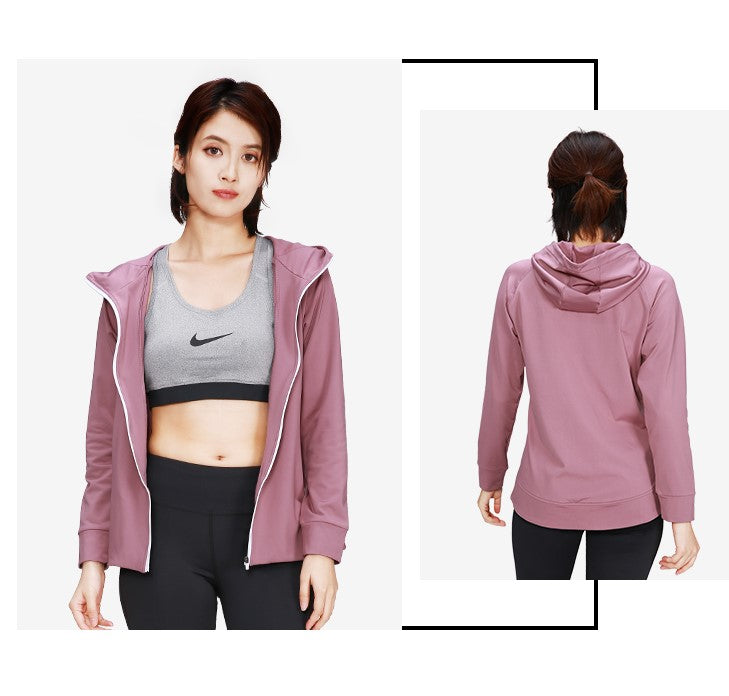 Autumn and winter yoga jacket