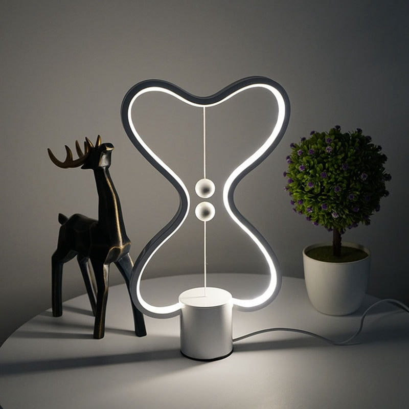 7 Colors Balance Lamp LED Night Light USB Powered Home Decor Bedroom Office Table Night Lamp Light TRENDFLOW