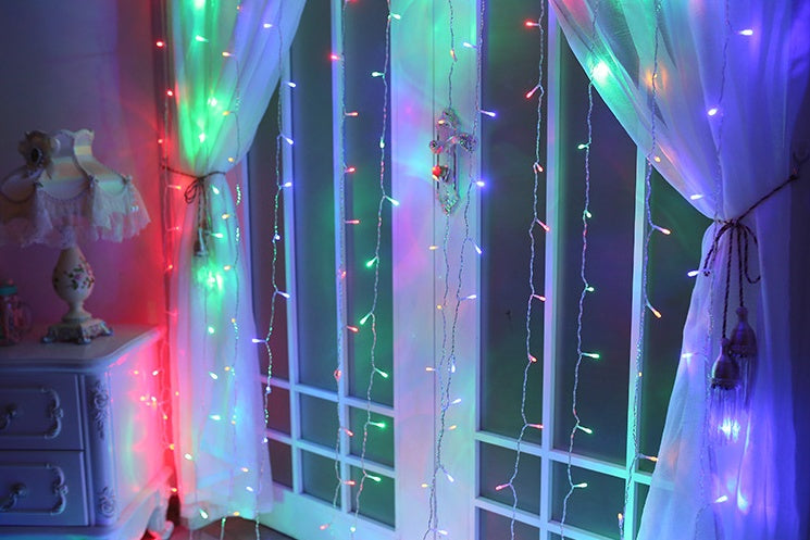 Luci a LED per tende natalizie