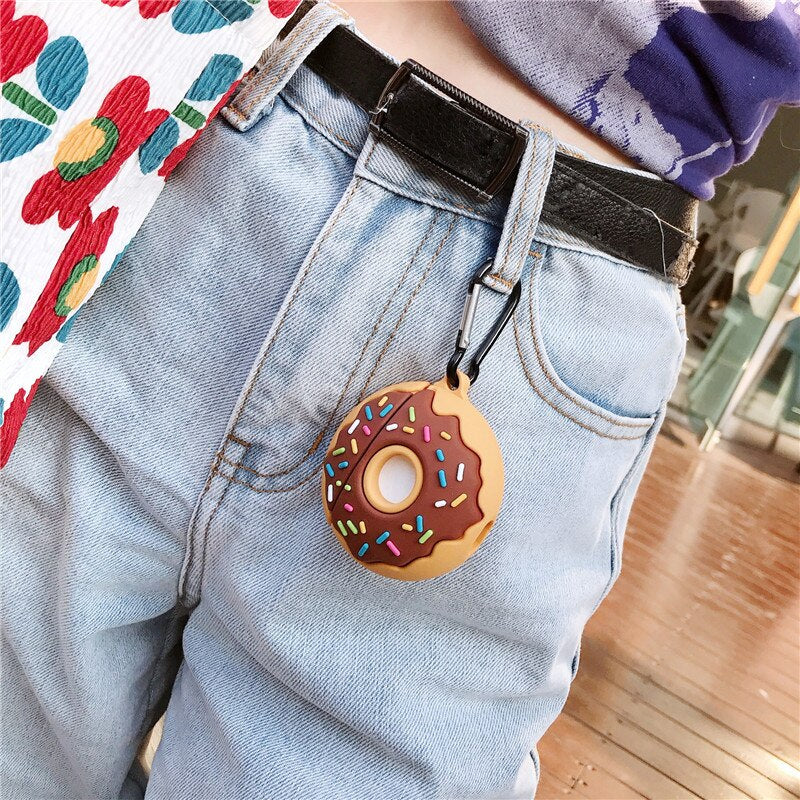 Compatibile con Apple, Donuts Case Airpods Pro Silicorn