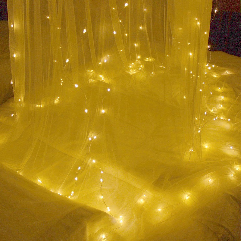Luci a LED per tende natalizie