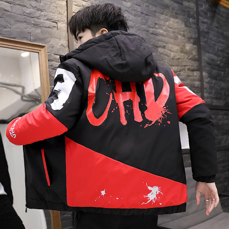 Giacca trapuntata calda per il tempo libero invernale