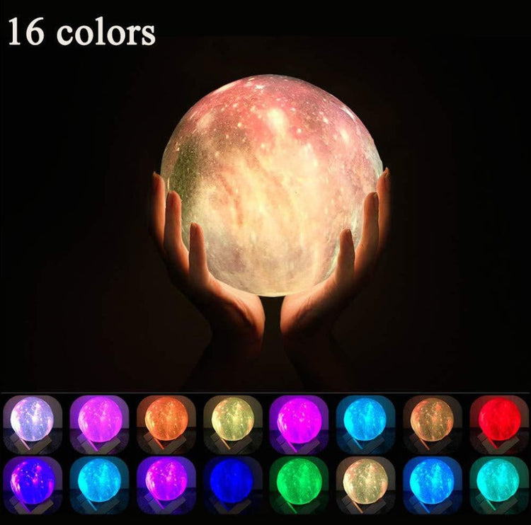 3D Printing Lunar Light Painting Creative Gift Night Light TRENDFLOW
