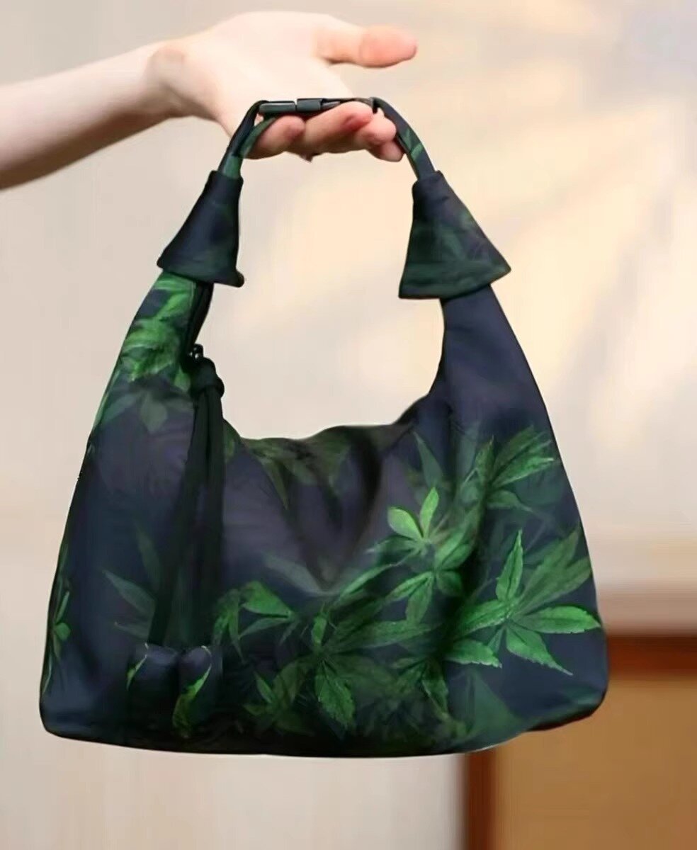 Silk Underarm Bag Chinese-style Minimalist And Versatile