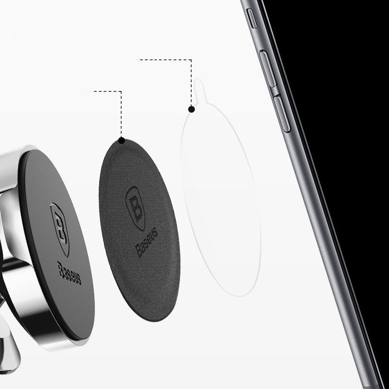 Accessori per supporto magnetico per telefono da auto con pezzo magnetizzante