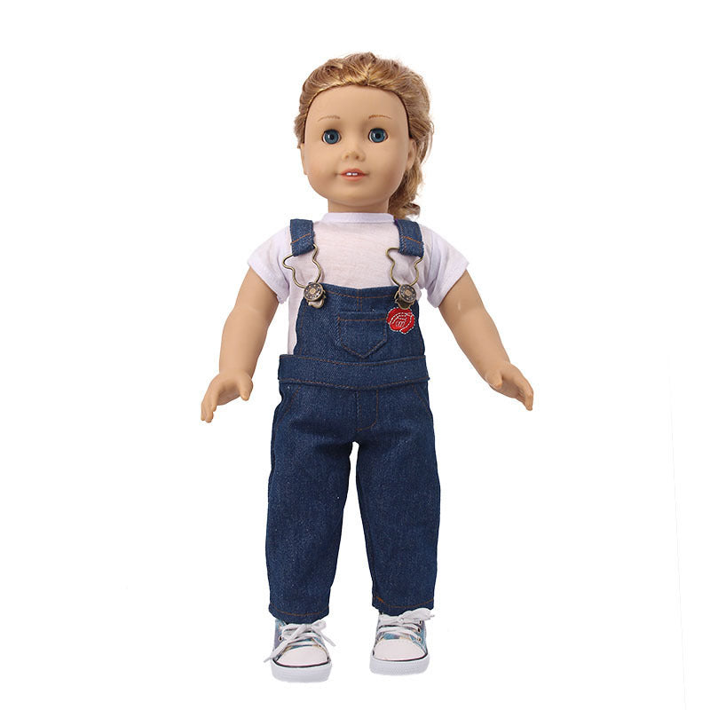 American Doll Clothes New Overalls Americangirl Denim Clothes