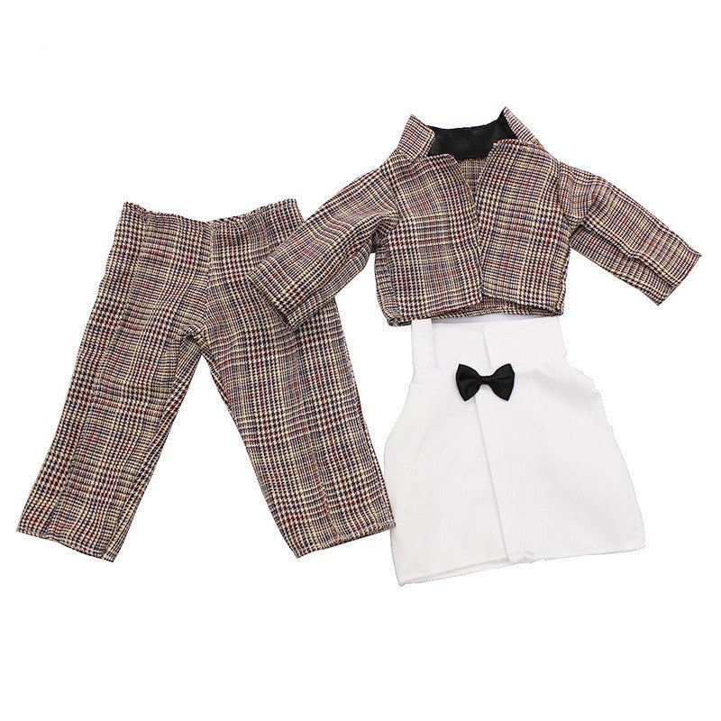 Male Doll Clothes Suit Suit 18 Inch American Girl Simulation Doll Clothes Accessories Doll Clothes