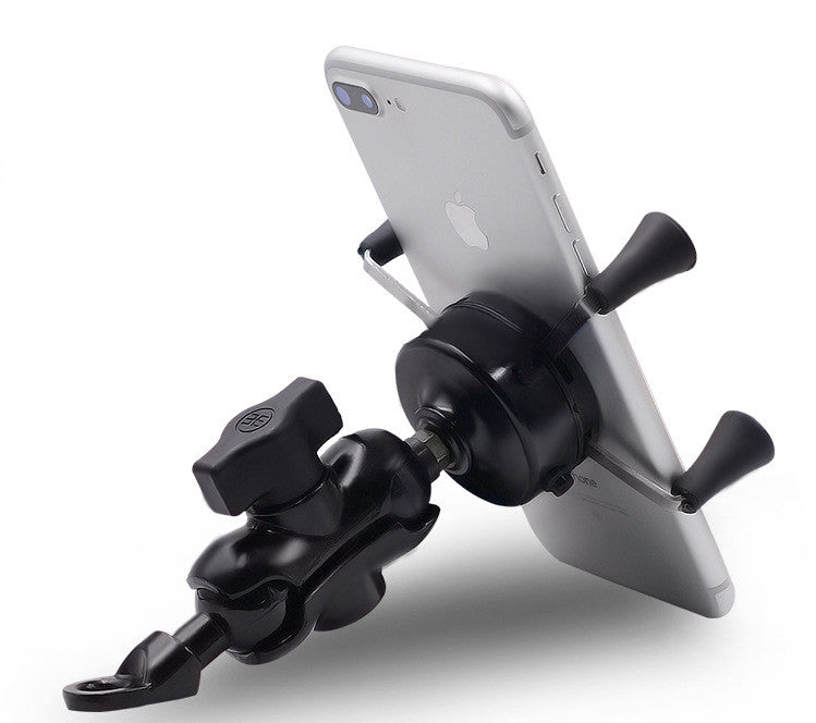 Modifica del supporto per cellulare per motocicletta, accessori per bici elettriche, staffa di base in lega di alluminio