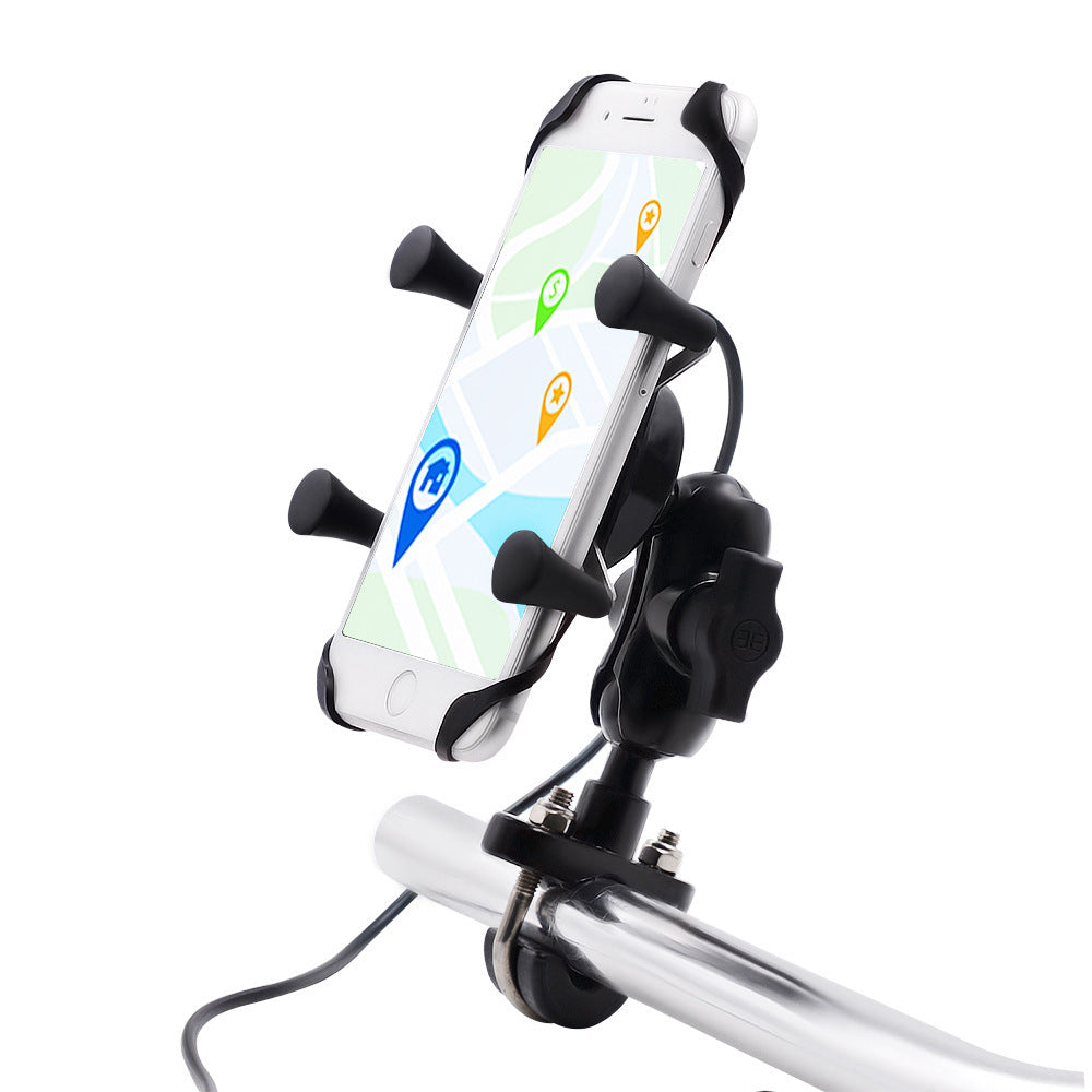 Modifica del supporto per cellulare per motocicletta, accessori per bici elettriche, staffa di base in lega di alluminio