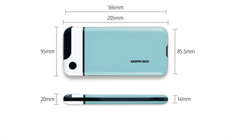 Blocco del telefono con autodisciplina, cassaforte portatile per telefono cellulare, timer per smartphone, cassaforte con temporizzazione, cassaforte per autodisciplina, limitazione dell'uso dei telefoni cellulari