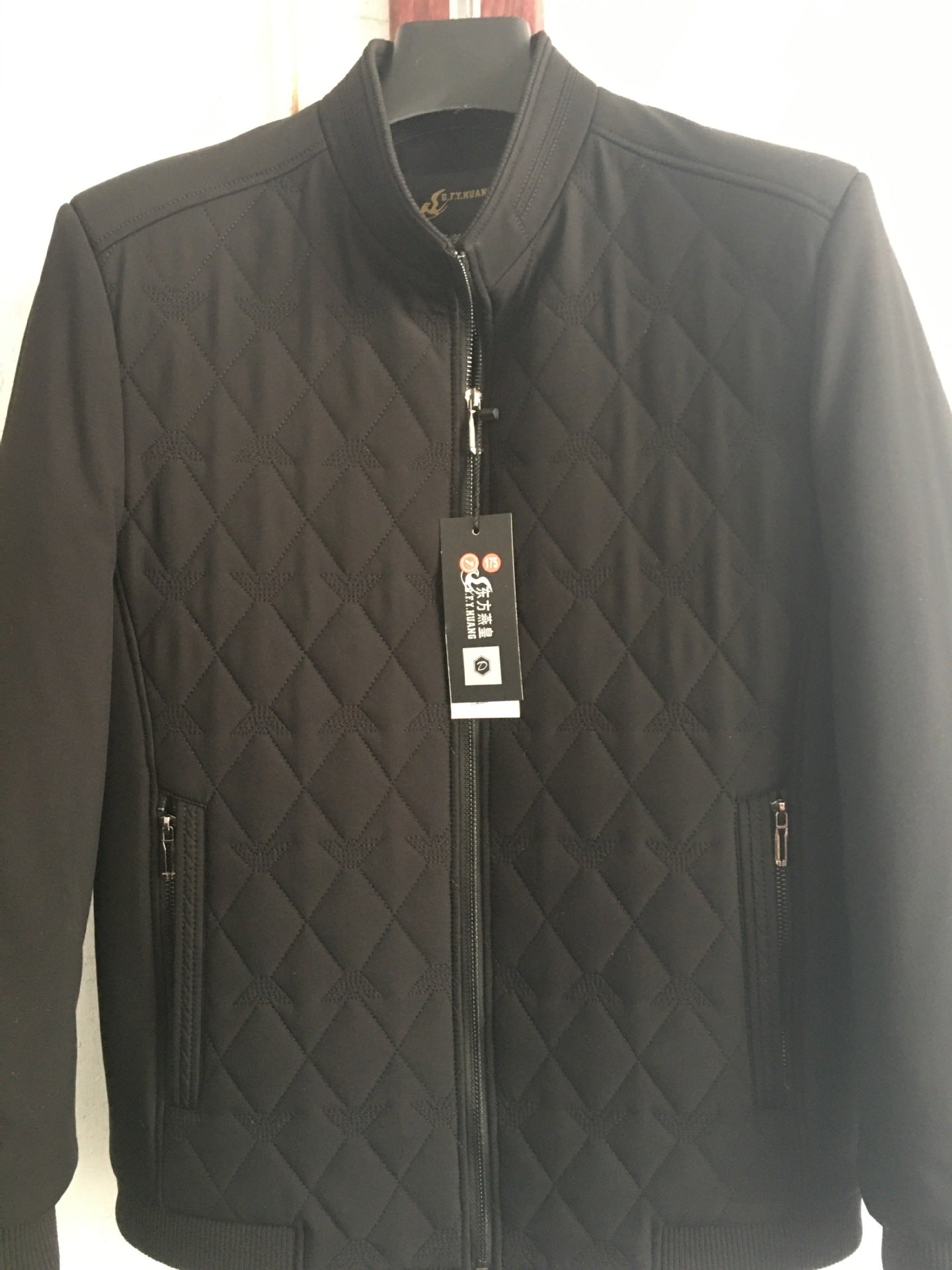 Giacca da uomo autunno inverno, giacca imbottita in cotone, piccola giacca casual