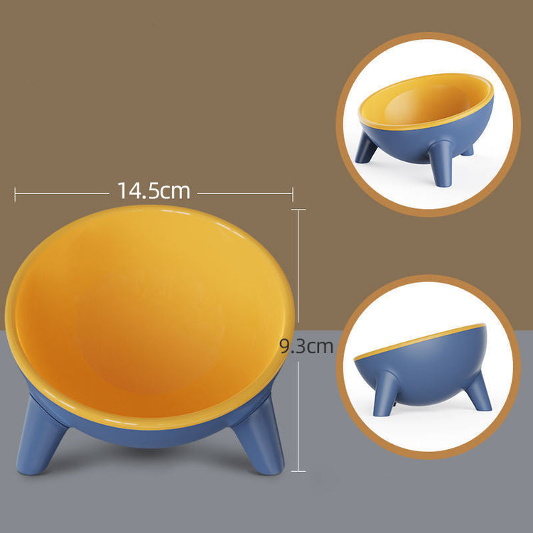 Cat Dog Bowl With Stand Pet Feeding Food Bowls Dogs Bunny Rabbit Nordic Color Feeder Product Supplies Pet Accessories TRENDFLOW