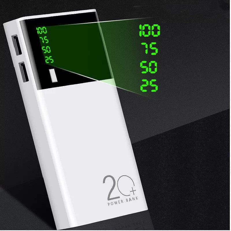 Nuovo Power Bank da 20000 mAh, Power Bank di riso nero, Power Bank personalizzato