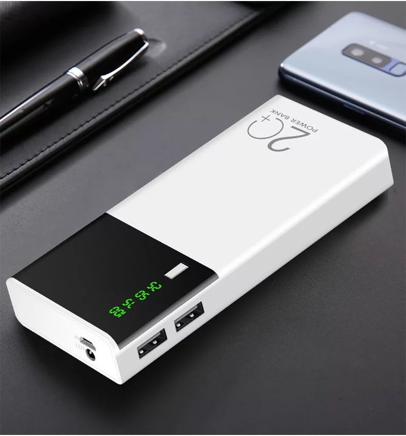 Nuovo Power Bank da 20000 mAh, Power Bank di riso nero, Power Bank personalizzato