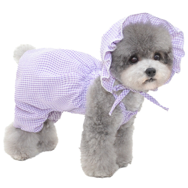 Pet Clothes Summer Puppy Clothes Summer Dog Clothes Pumpkin Pants Pet Clothes Skirt Teddy Hiromi Clothes