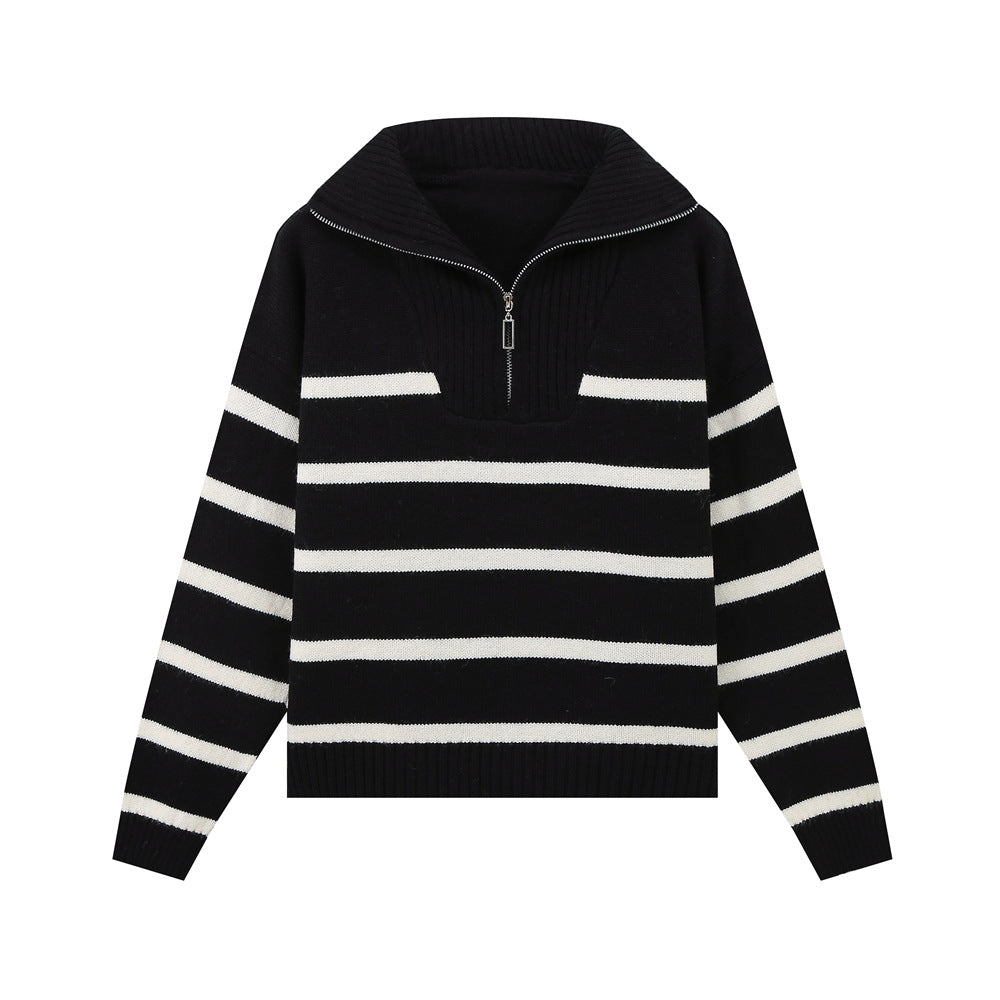 Women's French-style Fashionable And Versatile Casual Sweater