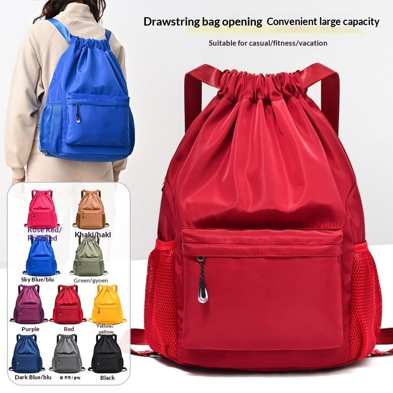 Simple Travel Fitness Large-capacity Backpack Basketball Lightweight Backpack