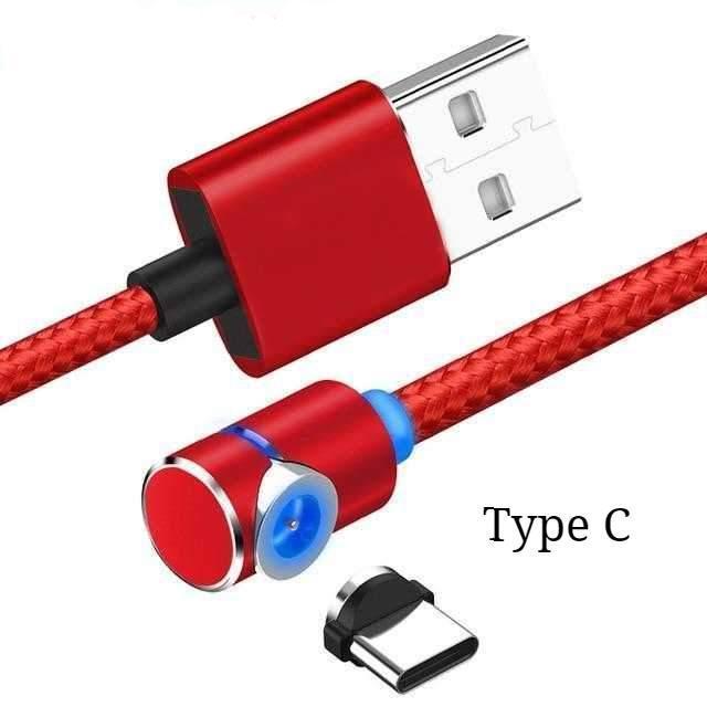 Cavo magnetico Cavo di ricarica magnetico LED Cavo USB e USB Type-C USB C