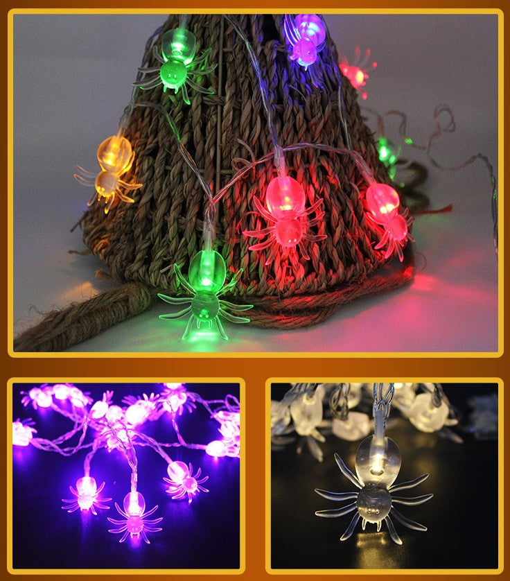 Decorazione di Halloween con lanterna a LED a forma di zucca