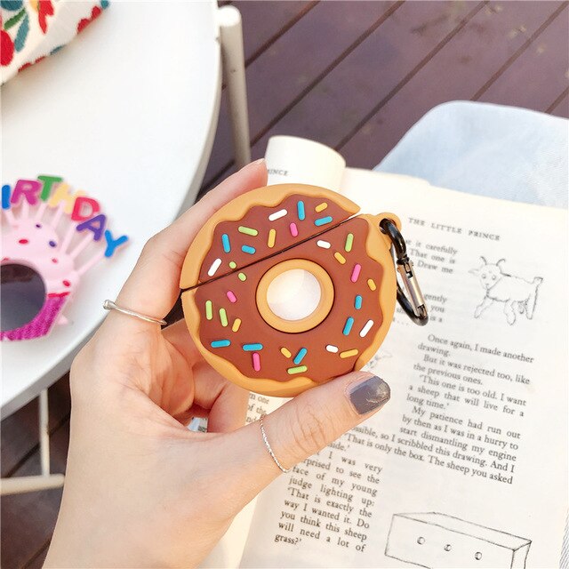 Compatibile con Apple, Donuts Case Airpods Pro Silicorn