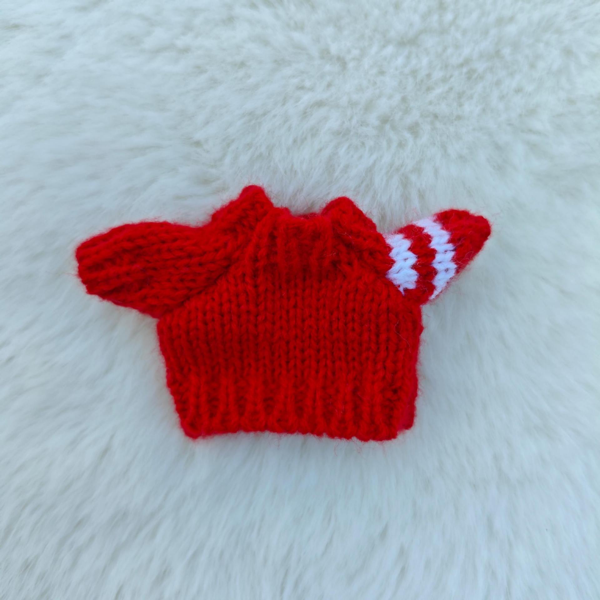 10cm Doll Clothes Replacement Sweater Figurine Doll Small Clothes Accessories