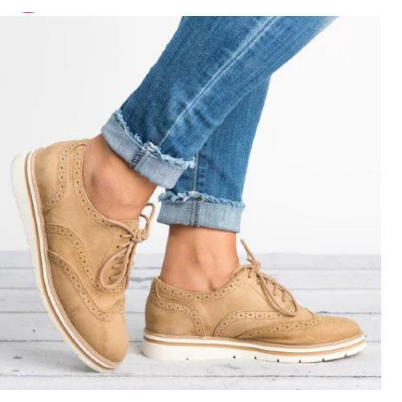 Retro British-style Casual Women's Shoes
