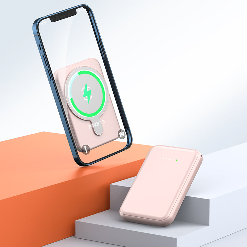 Mini Power Bank magnetico 5000mAh senza fili