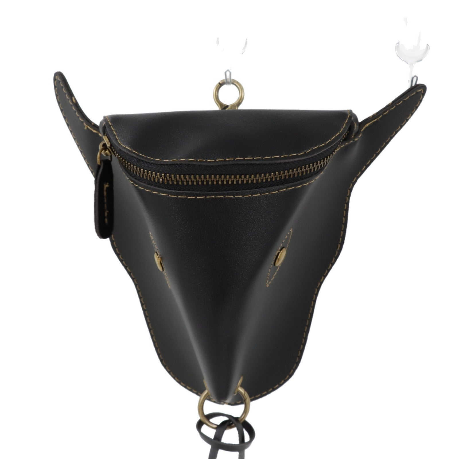 Men's Belt Ox-head Waist Bag