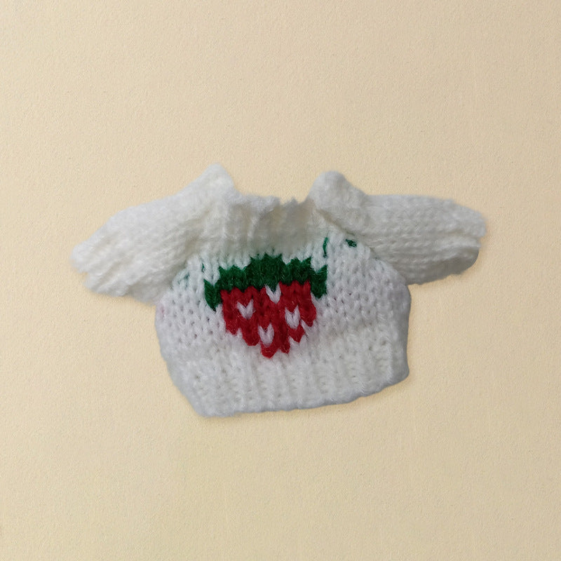 10cm Doll Clothes Replacement Sweater Figurine Doll Small Clothes Accessories