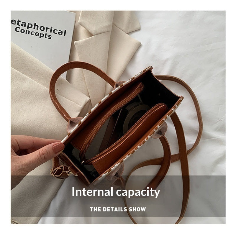 Plaid Small Handbag Women's Casual Shoulder Crossbody Bag