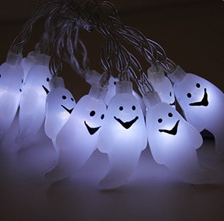 Decorazione di Halloween con lanterna a LED a forma di zucca