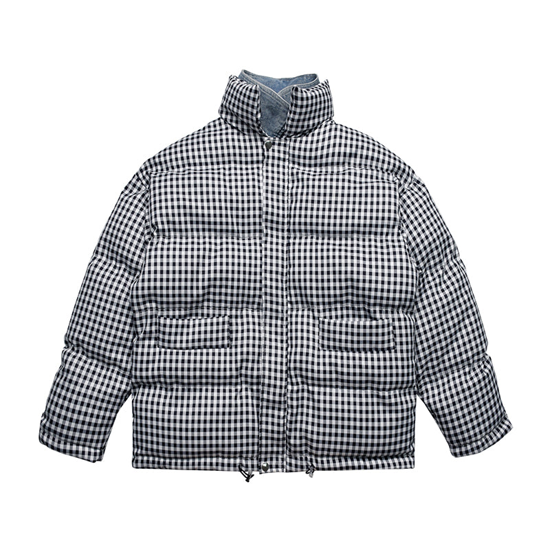 Giacca imbottita invernale coreana per ragazzi, giacca imbottita alla moda