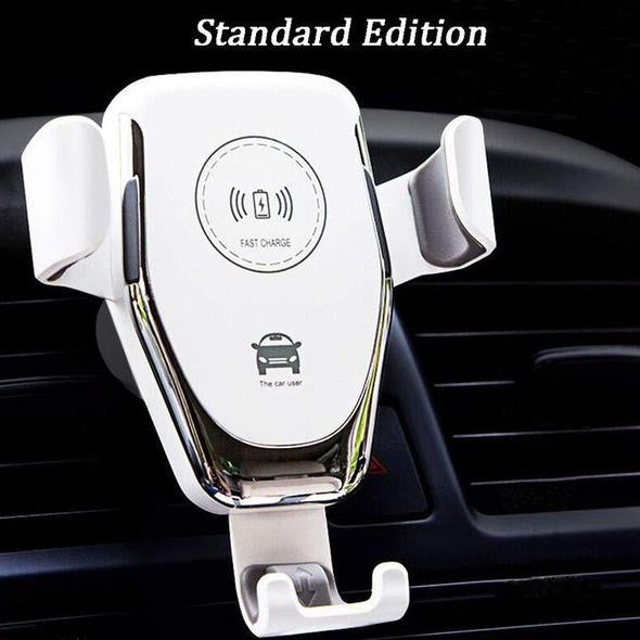Compatibile con Apple, caricabatterie wireless Qi per auto per 11 Pro Xs Max X 18w ricarica rapida