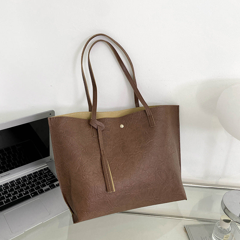 Large-capacity Tote Women's Handbag Casual Style