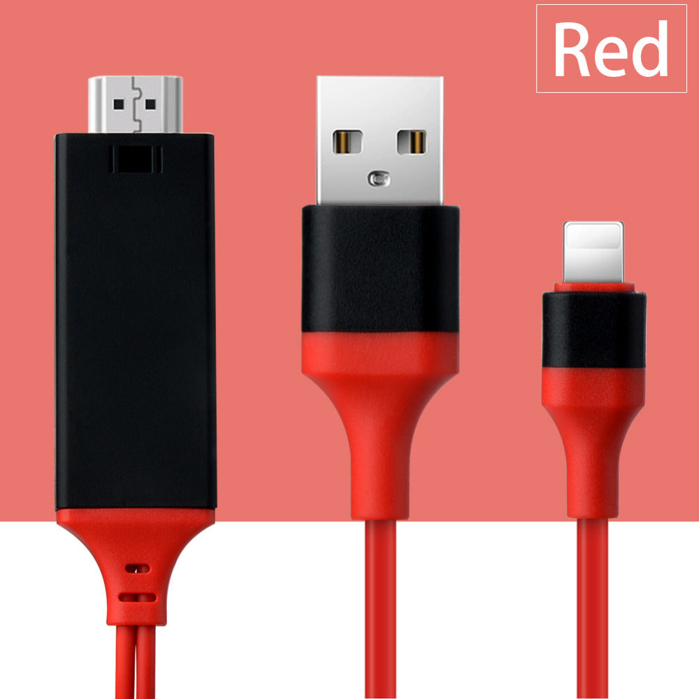 Cavo di proiezione per telefono cellulare tre in uno da tipo C a HDMI