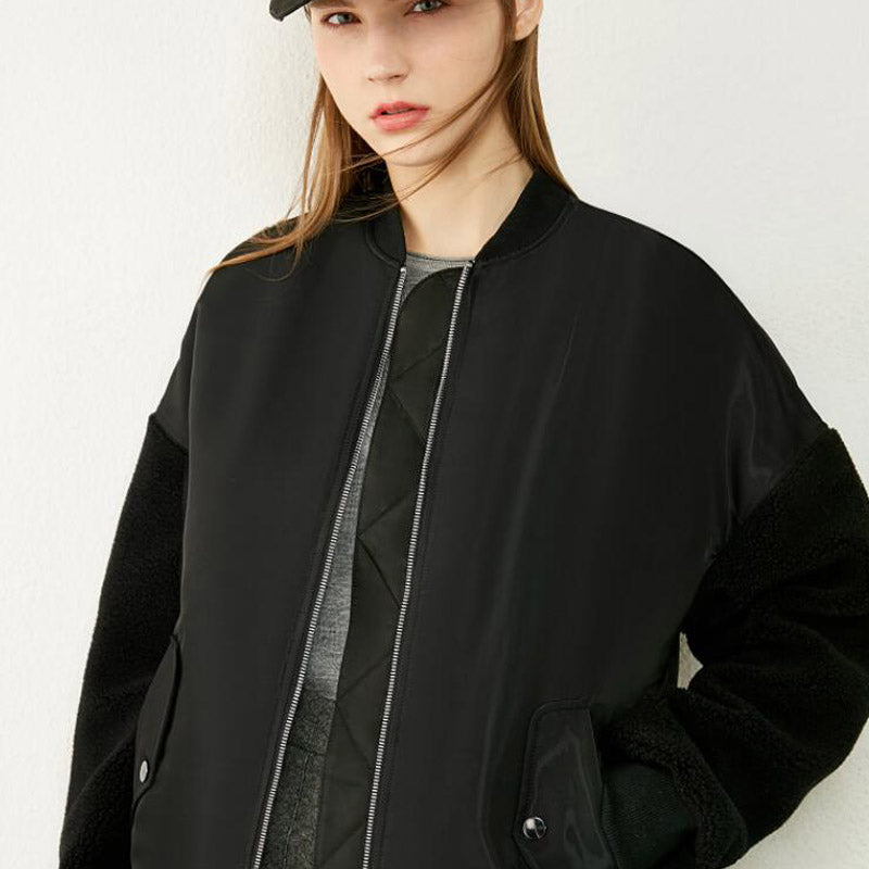 Giacca imbottita invernale da baseball piccola e spessa