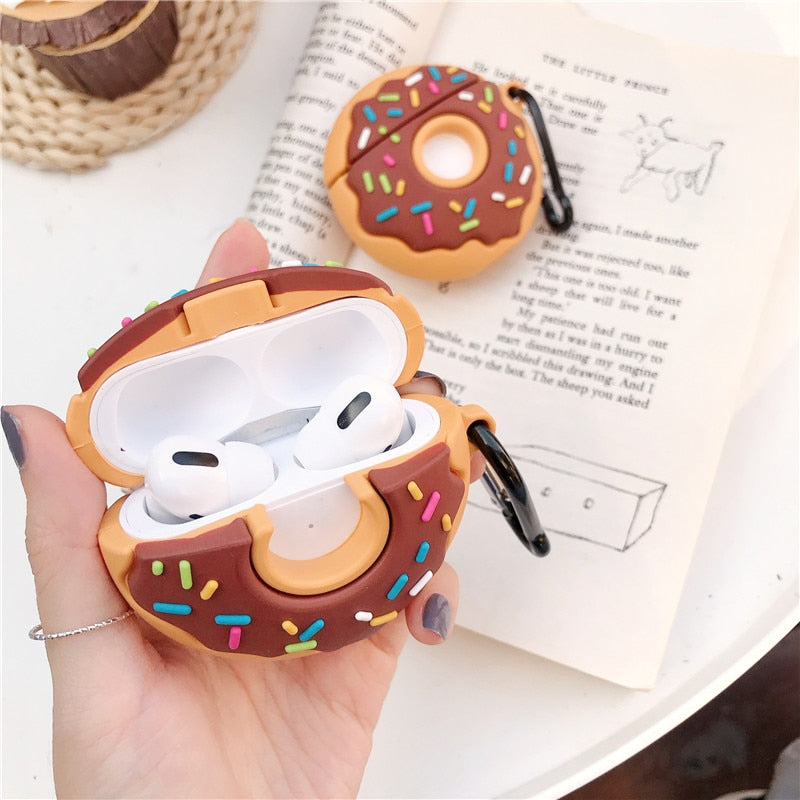 Compatibile con Apple, Donuts Case Airpods Pro Silicorn
