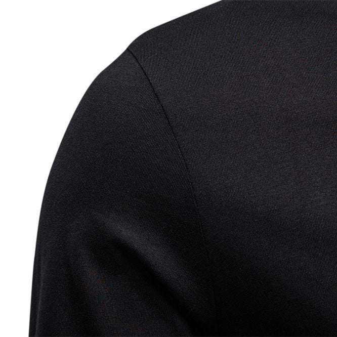 Mens V Neck Slim Fit Base Layer Shirt