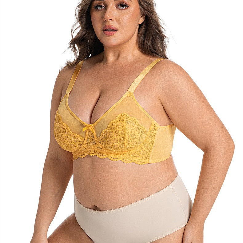 Mermaid Scale Lace Bralette For Women