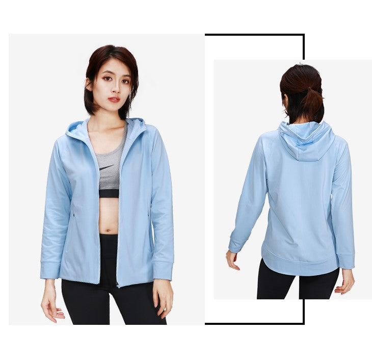 Autumn and winter yoga jacket